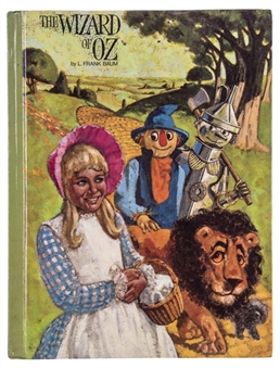 1970 Wizard of Oz Signed Hardcover Book Includes Murray Wood, Harry Monty (JSA)